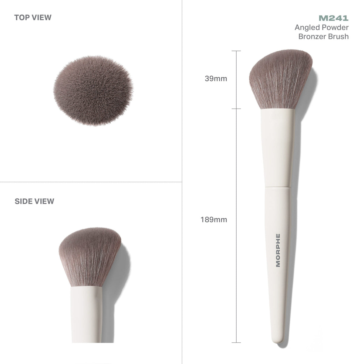 Morphe M241 Angled Powder Bronzer Brush